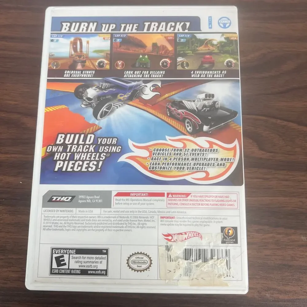 Wii Lot of 3 Video Games Hot Wheels Track Attack Monster 4x4 Myth Makers CIB